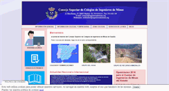Desktop Screenshot of ingenierosdeminas.org