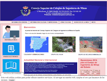 Tablet Screenshot of ingenierosdeminas.org